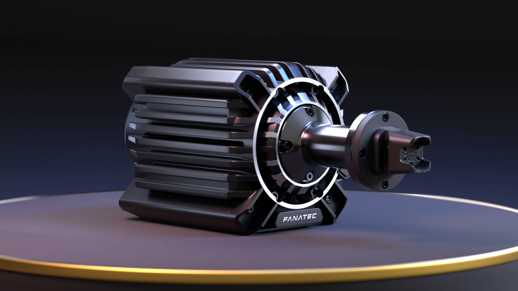 Brand new Fanatec Podium Wheelbase announced at the sim racing expo