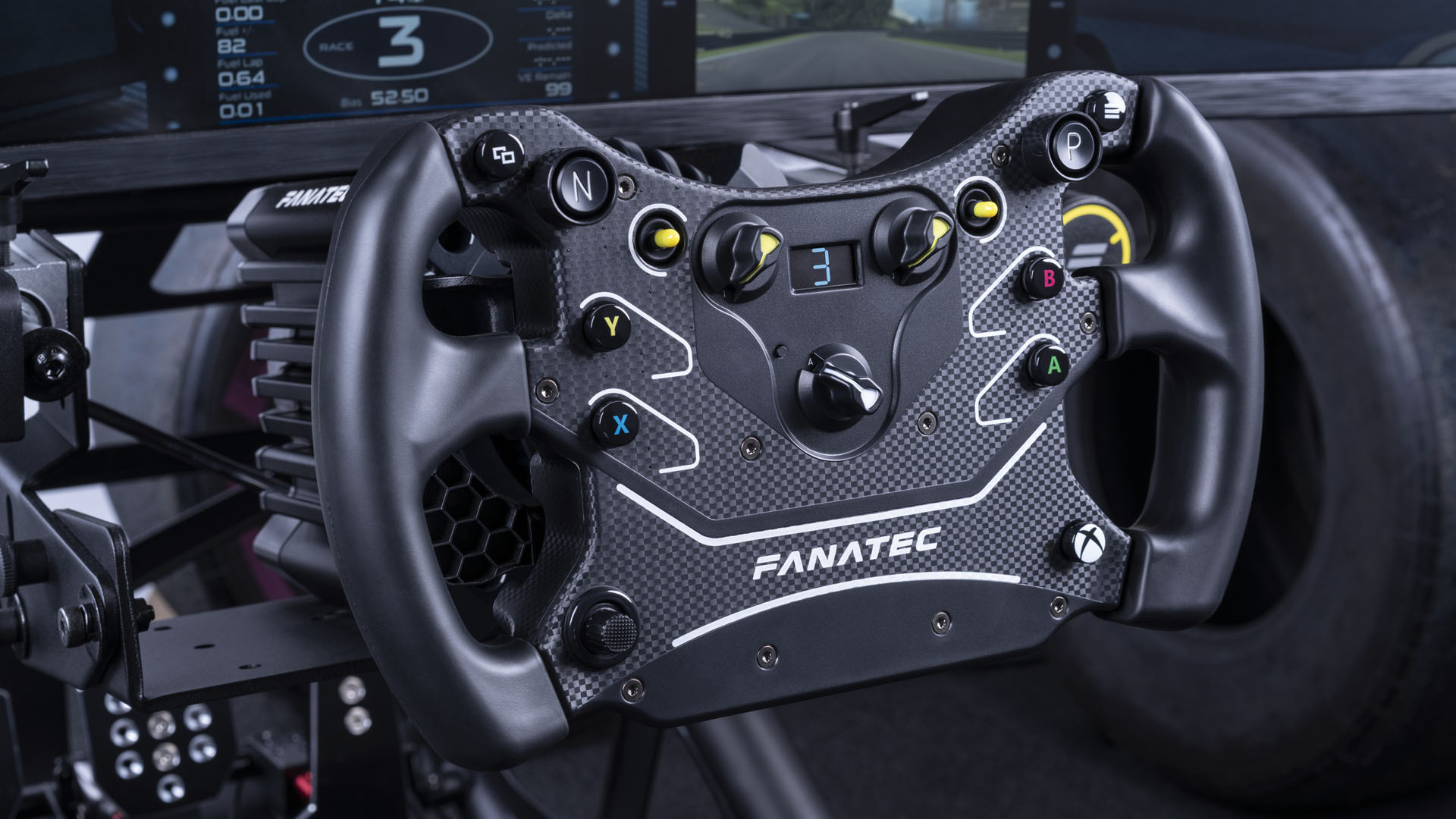 Fanatec CSL GT3 steering wheel